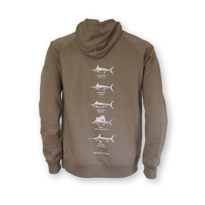 Billfish Hoodie / Khaki